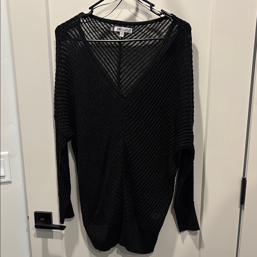 Express Black Knit Sweater